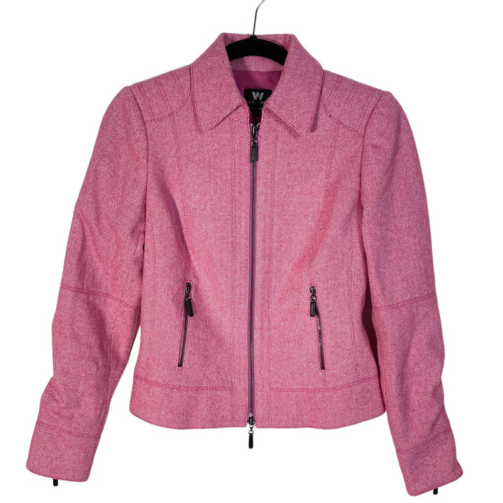 W by Worth Pink Tweed Jacket